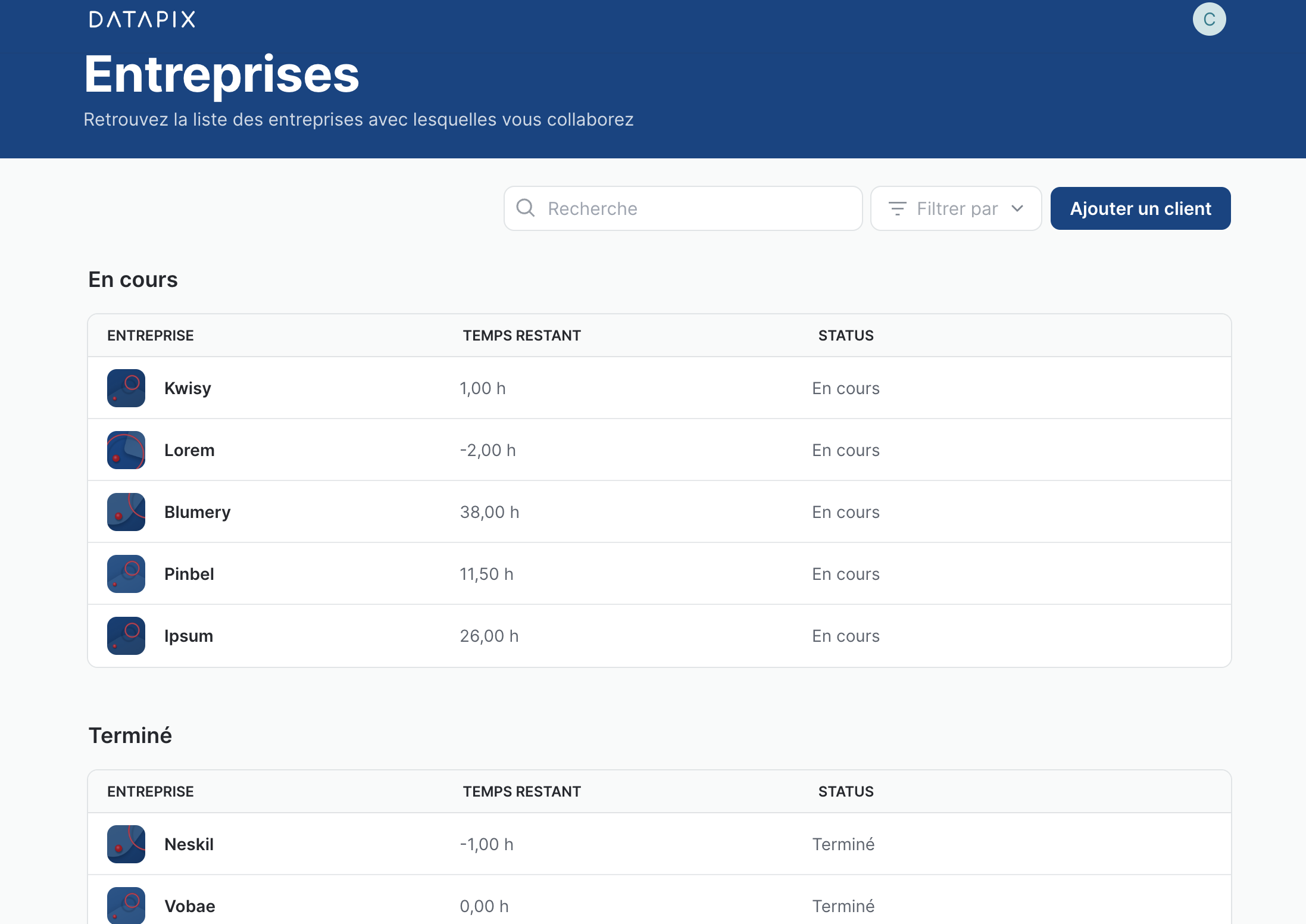 Portail client, l'onboarding de nouveaux clients